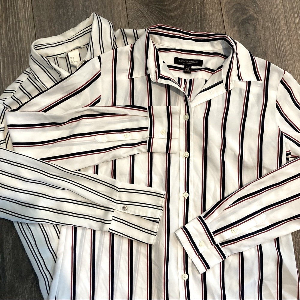 BOGO Striped button down bundle